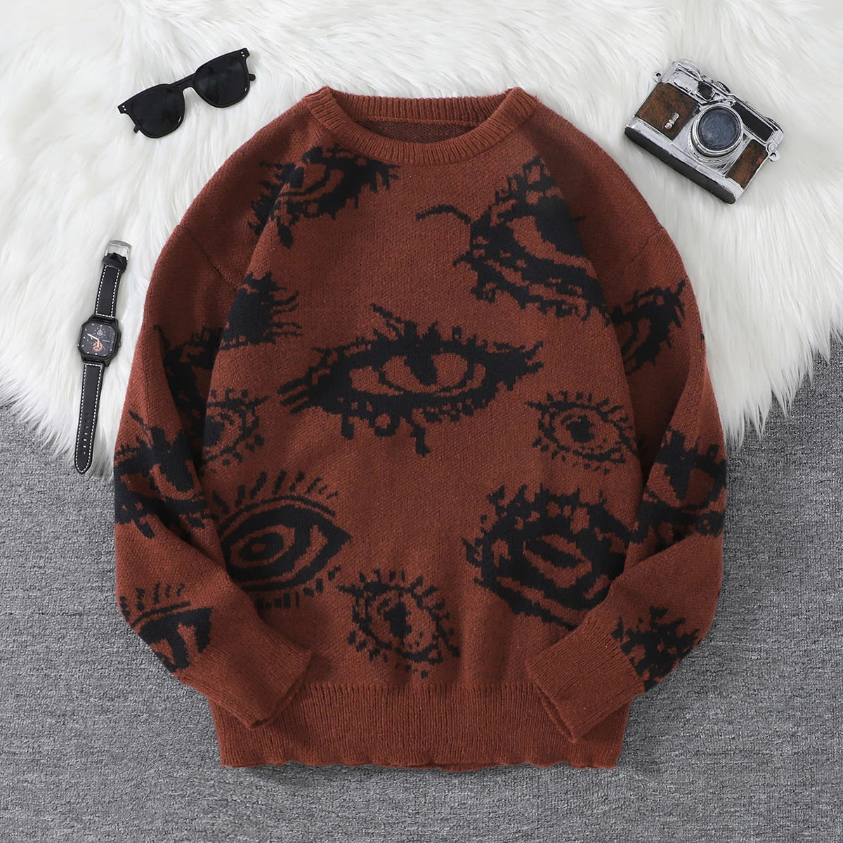 Abstract Eye Pullover Unisex