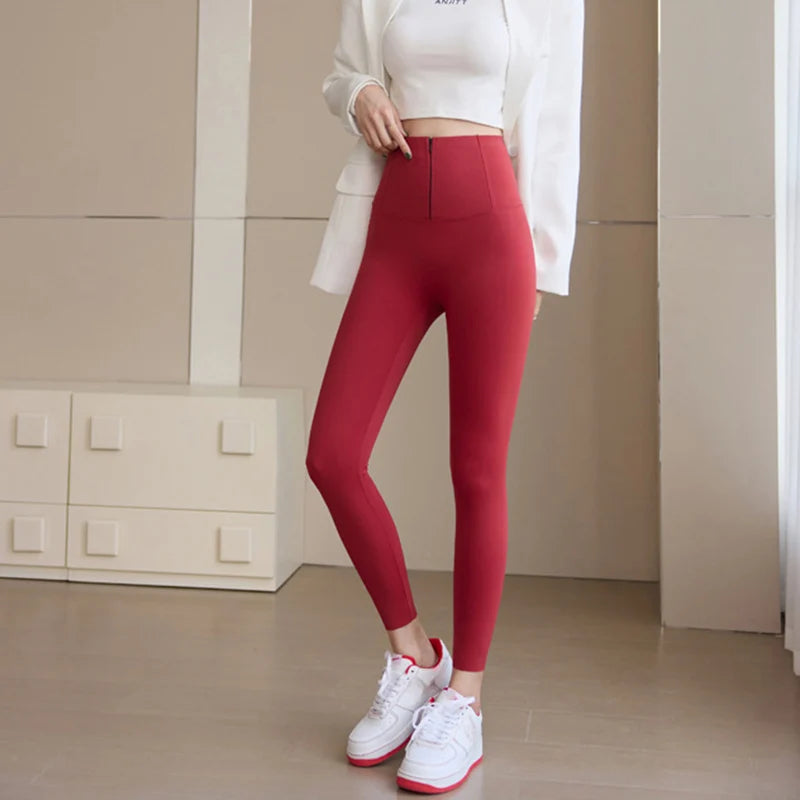 Super-slimming warm leggings