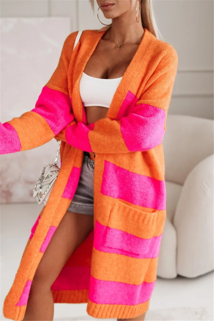 Casual long cardigan