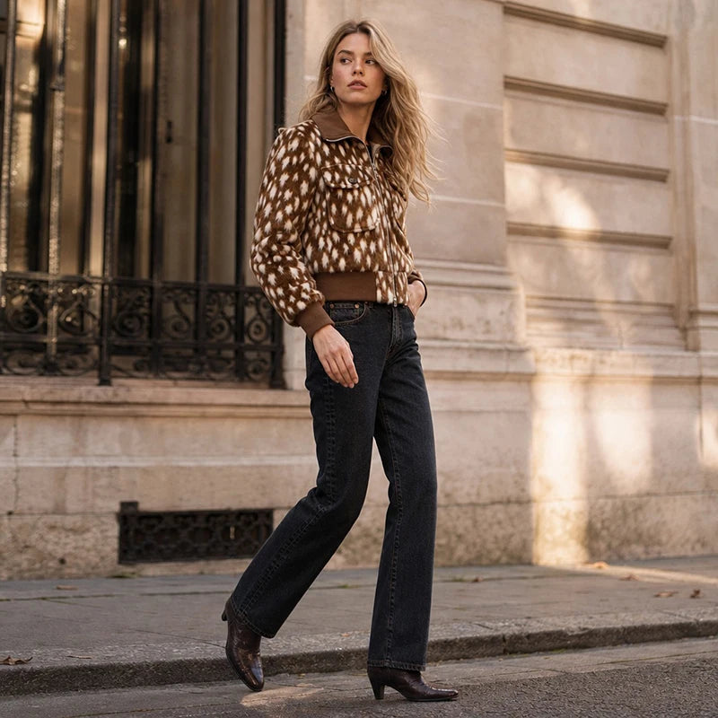 Vintaje unique jacket "Bambi"