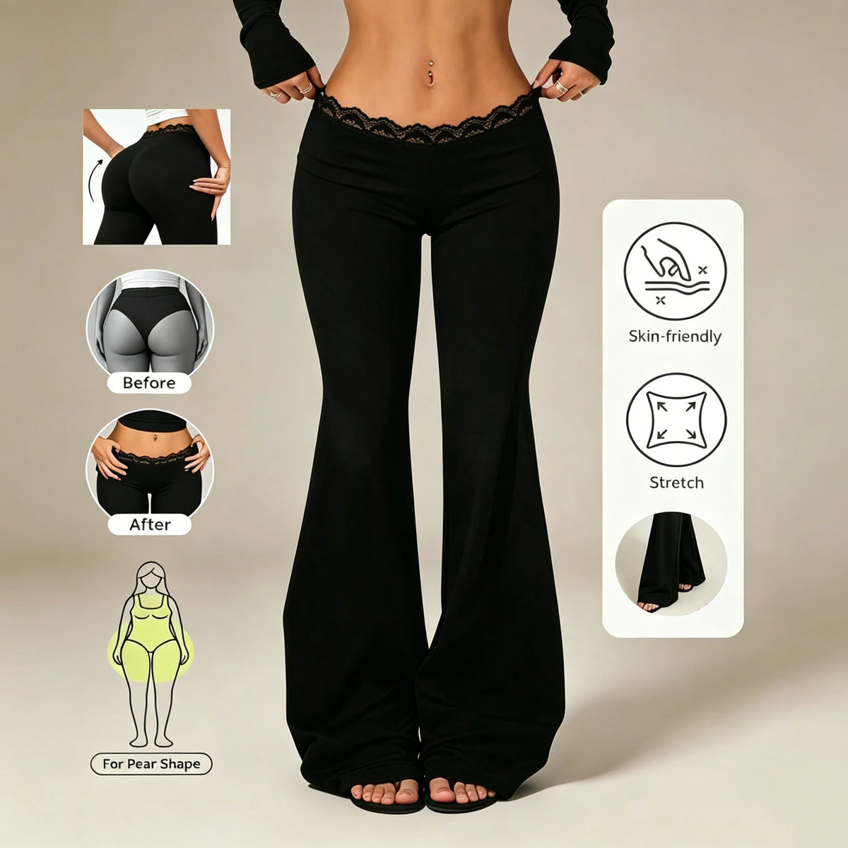 High waisted leggings