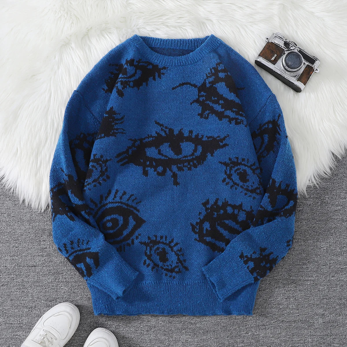 Abstract Eye Pullover Unisex